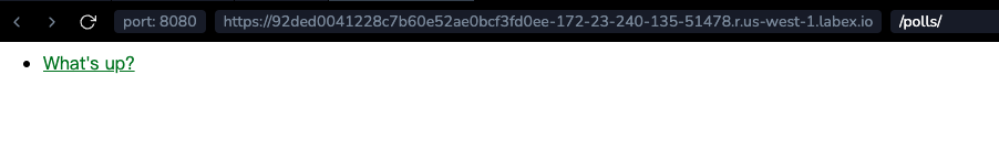 green question links example
