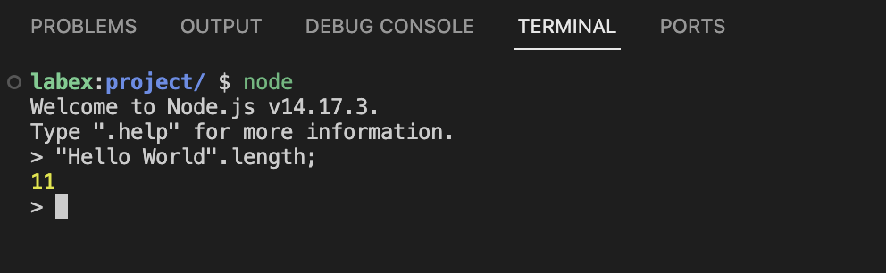Open the node