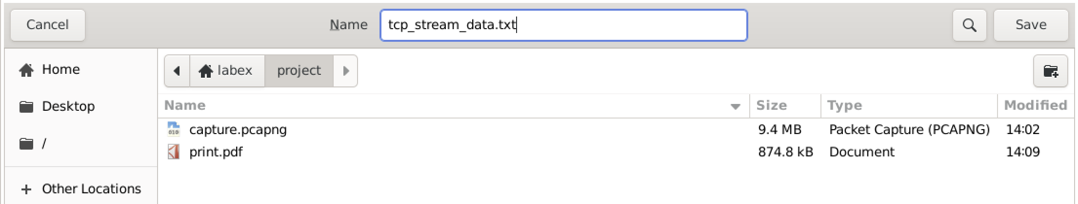 Wireshark の TCP ストリーム追跡機能で TCP トラフィックを解析する | LabEx