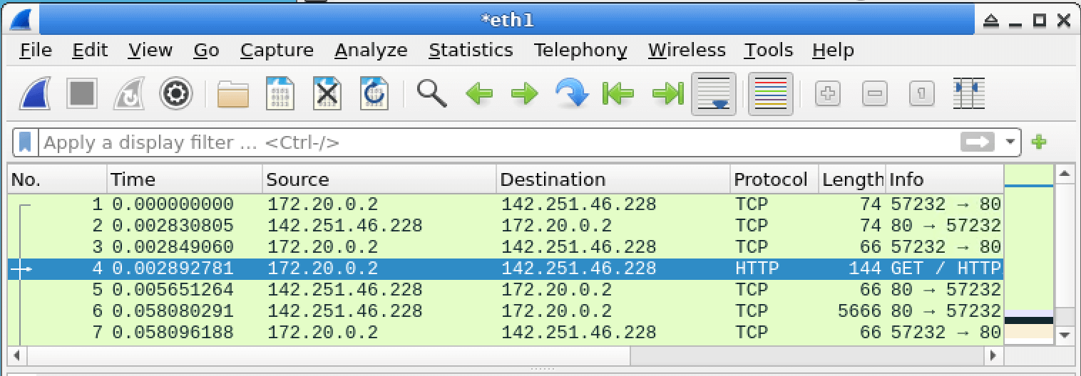 Wireshark Network Traffic Capture