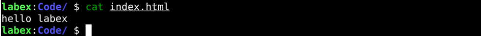创建 index html 文件