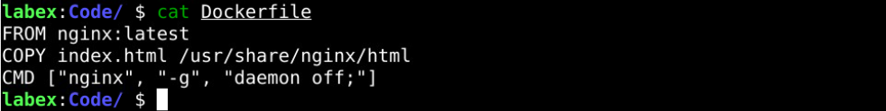 Dockerfile 内容示例