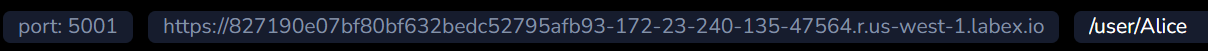Beispiel für eine dynamische Flask-URL