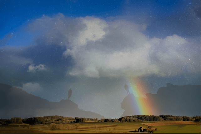 blended image result