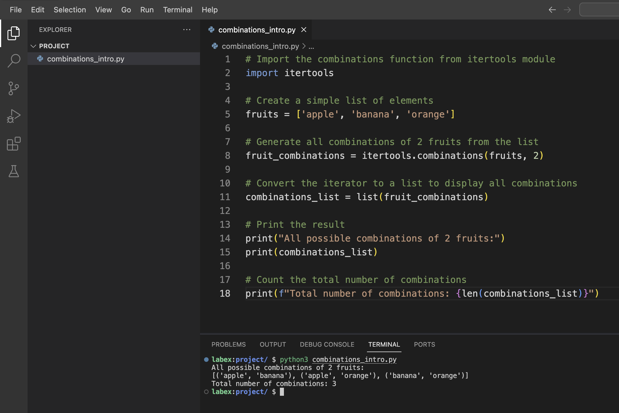 run script