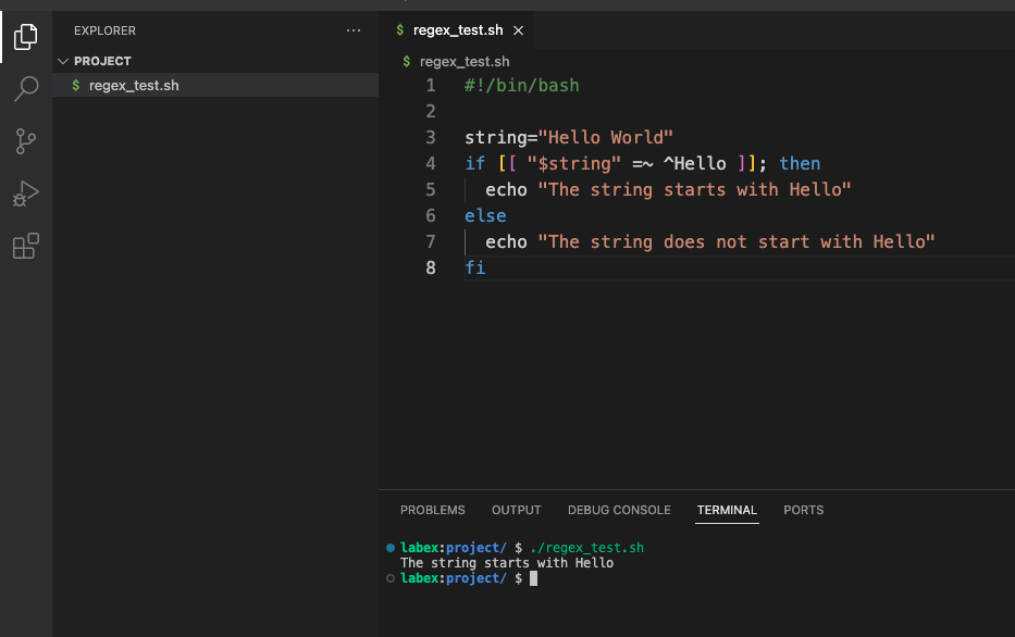 Regex and Matching