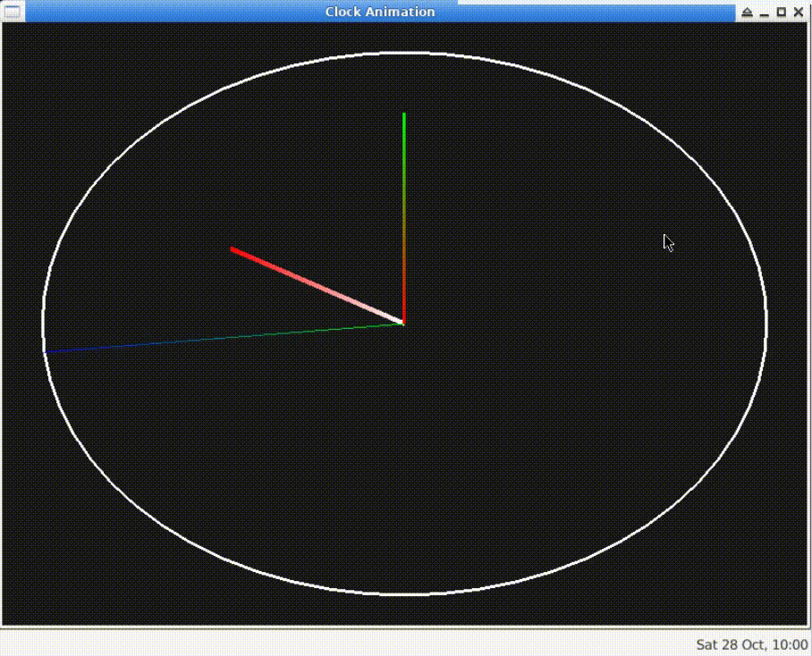 Reloj Opengl