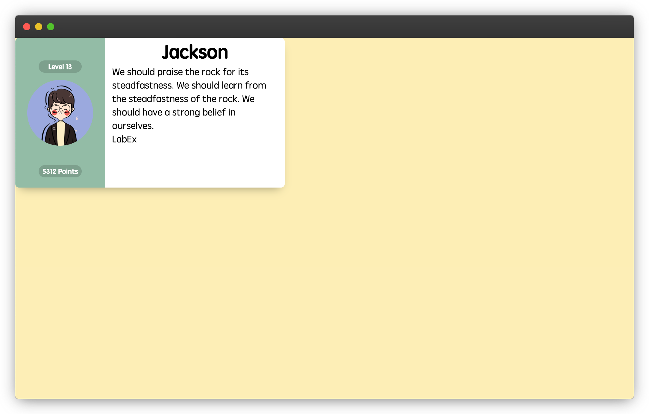 unfinished project preview