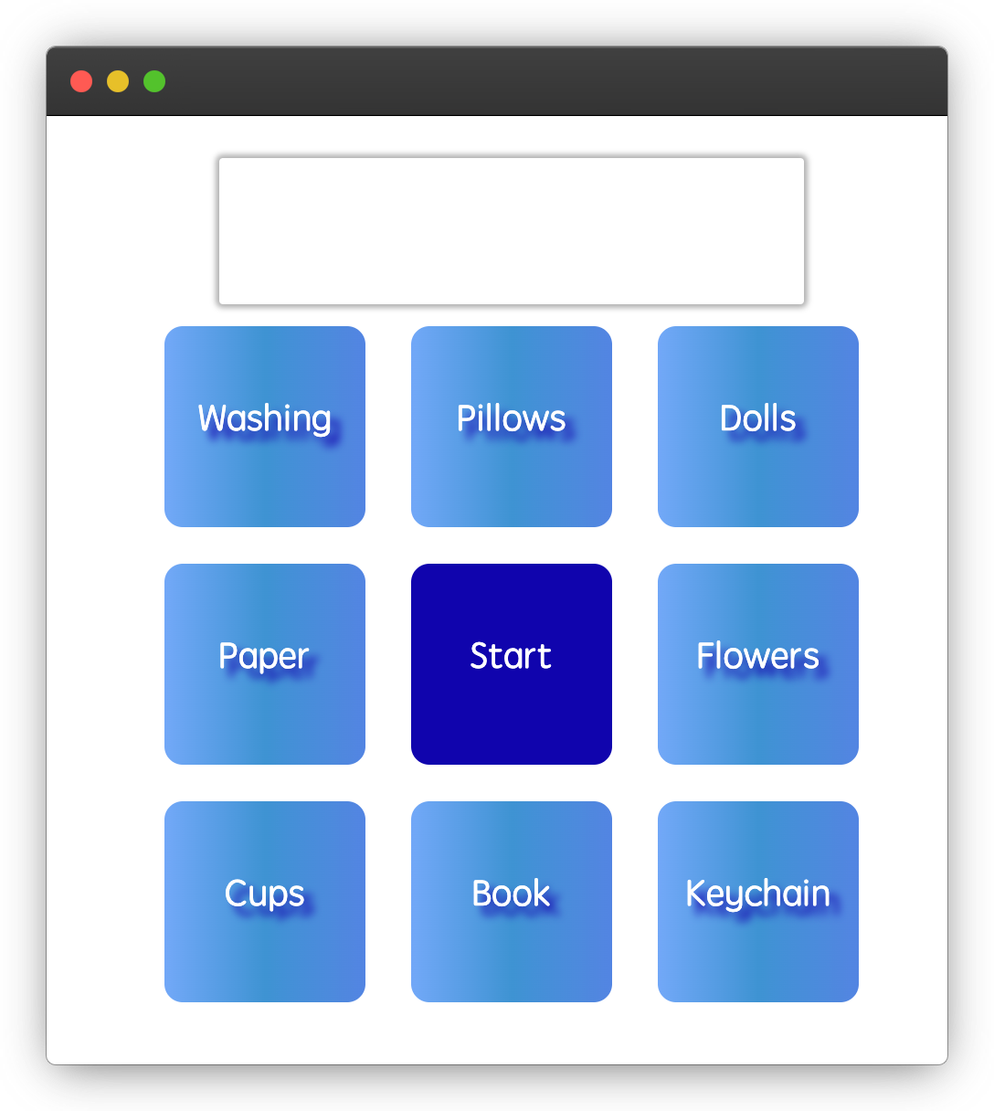 unfinished project structure