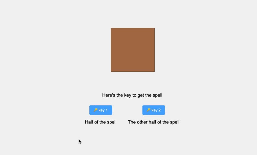 web app interaction preview