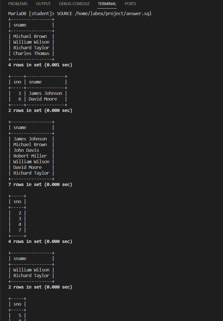 Imagen de vista previa de la base de datos SQL