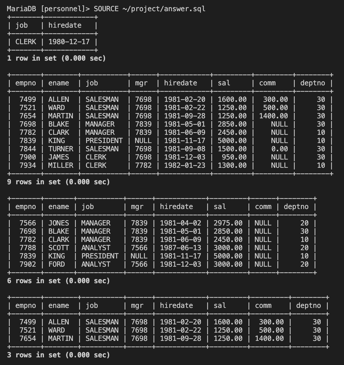 SQL query preview image