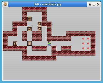Sokoban game preview animation