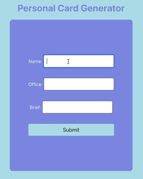 project preview
