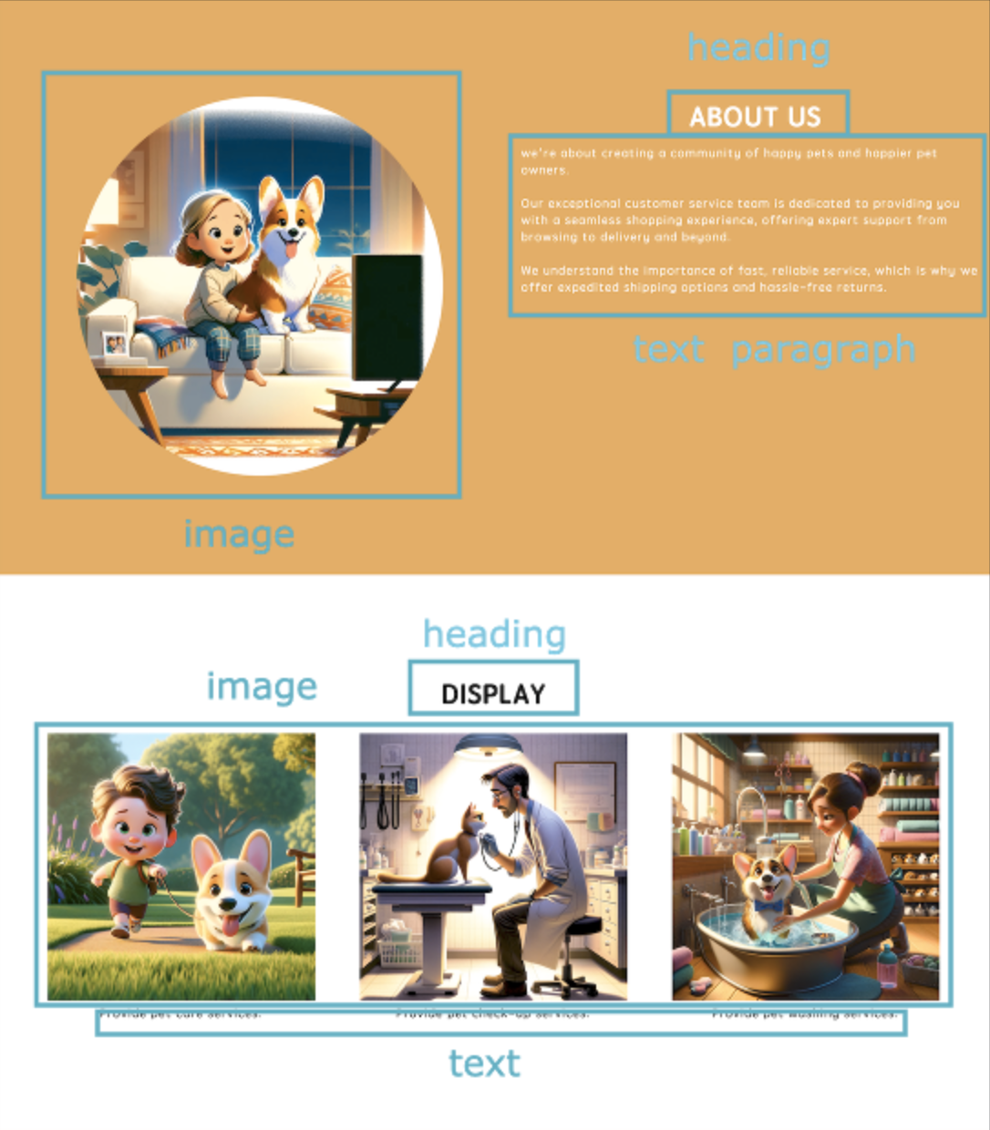 Pet House services showcase